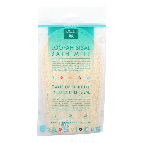 Earth Therapeutics Bath Mitt Loofah Sisal - 1 ct - image 1 of 3