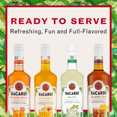 Bacardi Rum Punch Classic Cocktail - 1.75L Bottle
