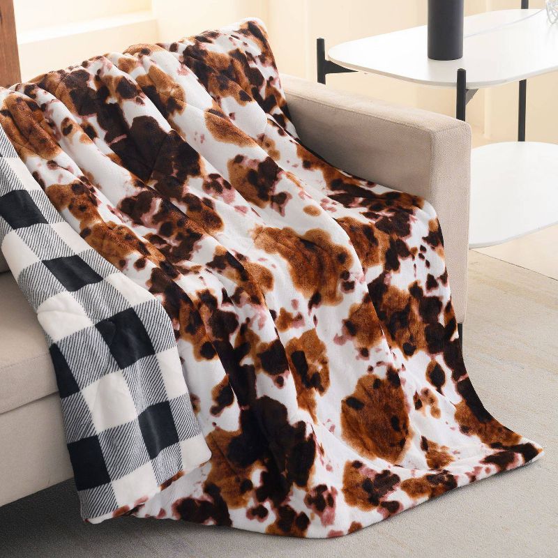 50"x60" Quilted Velvet Throw Blanket - Sutton Home Fashions, 1 of 7