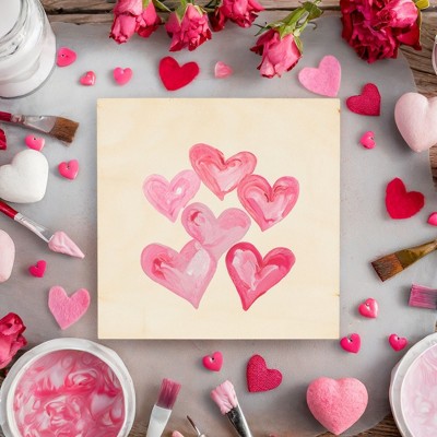 8 Pack Unfinished Basswood Plywood Squares for DIY Crafts