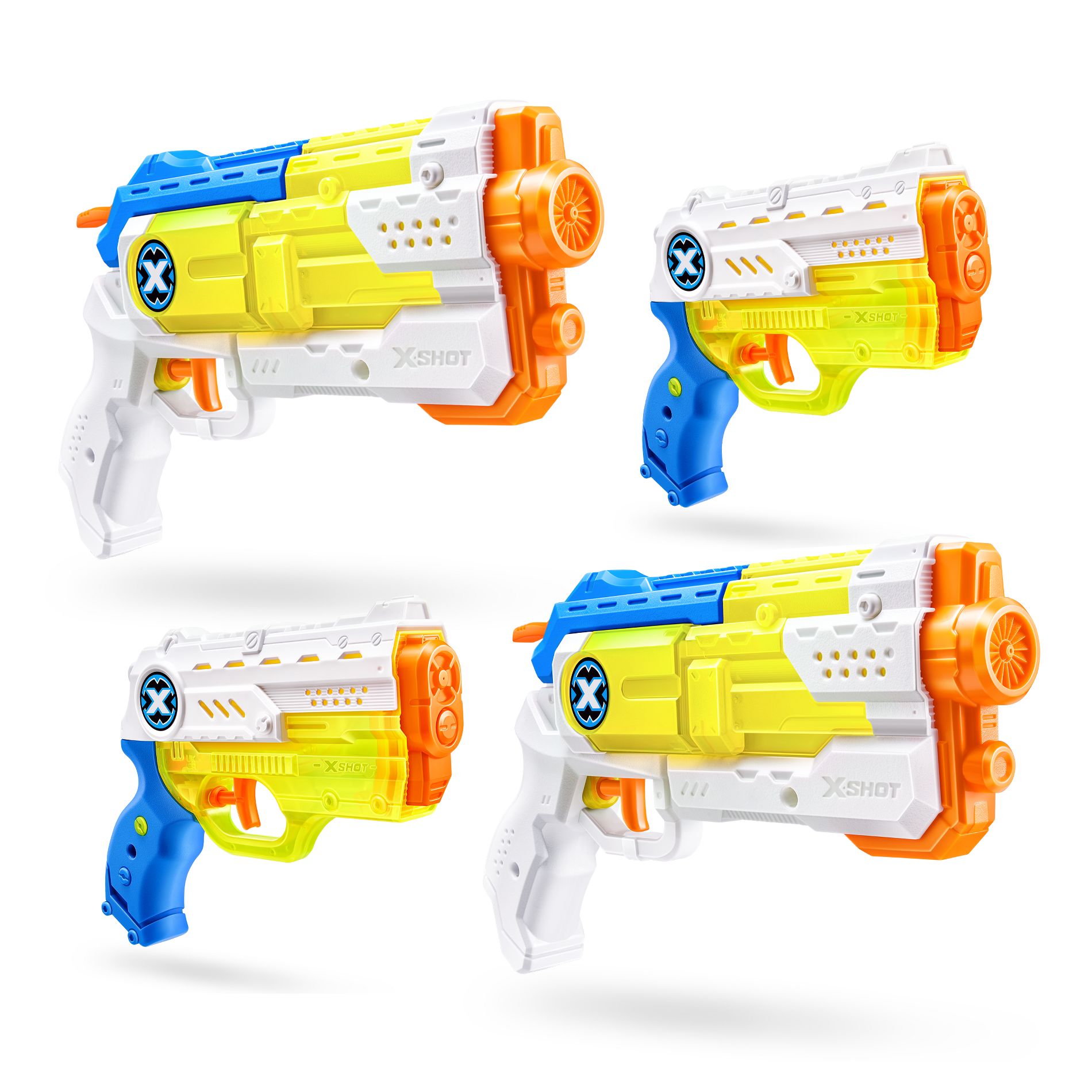 XSHOT Water Nano Fast Fill Nano & Micro Value Pack Water Blasters - 2pk