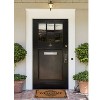 Kate Aurora Tan Colored Oxford Coir Bristled Outdoor All Season Welcome Mat - 18"x30" - 3 of 3