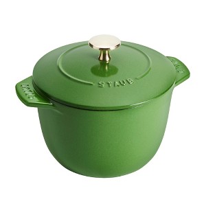 Staub Cast Iron 1.5-qt Petite French Oven - Pistachio : Target