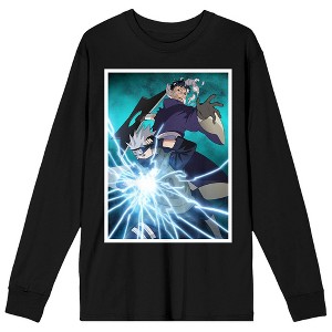 The Kakashi and Obito Fighting Long Sleeve Tee - 1 of 2
