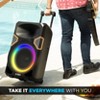Altec Lansing Portable Speaker SOUNDROVER PRO 650, 650W Peak Power, Bi-Amplified, LED Lighting, Wireless Mic Included - 3 of 4