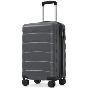 Whisen 20 Inch Hardshell ABS Carry on Suitcase, Durable Expandable Spinner Suitcase with Spinner Wheels, TSA Lock - 1 of 4