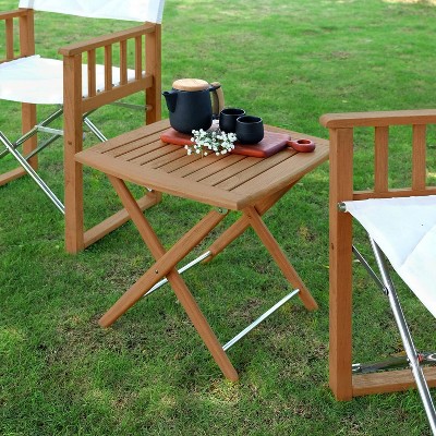 folding side table target