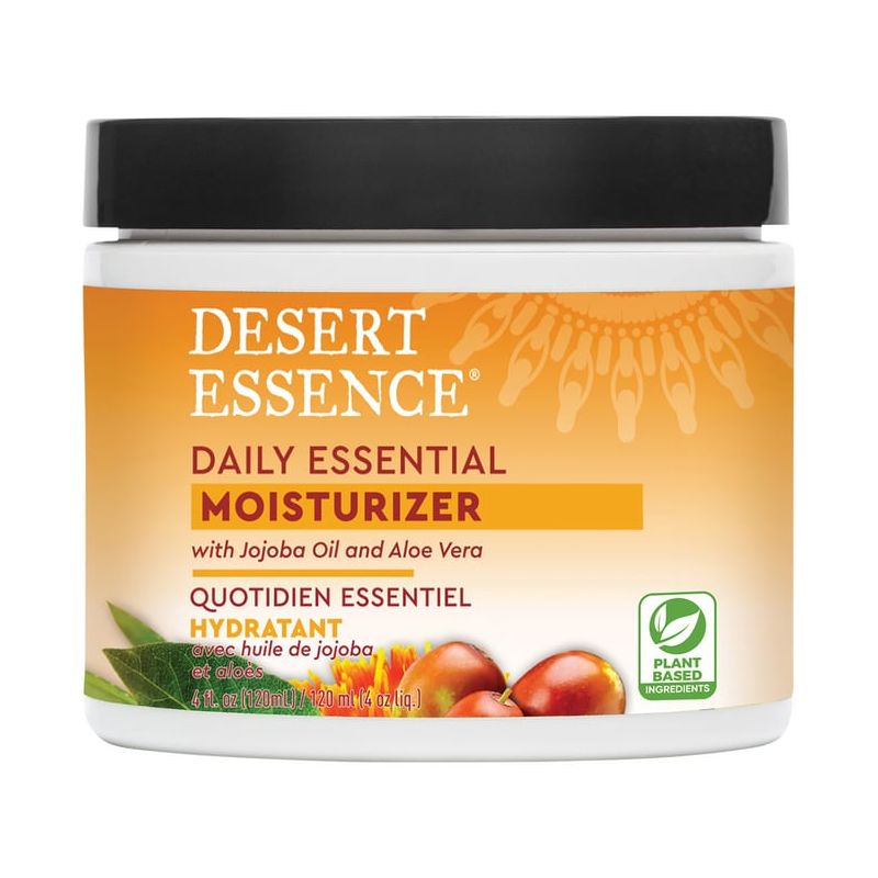 Desert Essence Daily Essential Moisturizer 4 oz Cream, 1 of 3