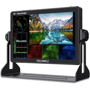 FEELWORLD LUT11S 10.1 Inch 2000nit Ultra Bright Camera Field DSLR Monitor with Touchscreen Waveform LUT F970 Install - 1 of 1