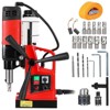 4 Copper Aluminum Magnetic Drill 110V - Industrial Home Improvement Electric Magnetic-Drill, 1.6 Inch Boring Diameter, 2922lbf Magnetic Force - 3 of 4