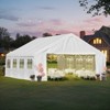 Aoodor 20 x 20 FT. Marquee Party Tent with Church Window Sidewalls ,Waterproof Pavillion Tent ,Outdoor Event Tent,Wedding Party Tent - 4 of 4