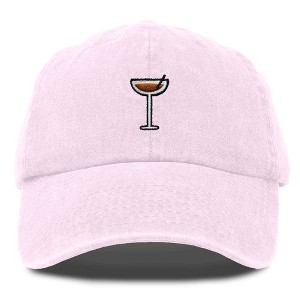 Dalix Espresso Martini Embroidered Cap Cotton Baseball Cute Cool Dad Hat Womens - 1 of 4