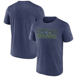 NBA Minnesota Timberwolves Men's Short Sleeve Drop Pass Performance T-Shirt - 1 of 3