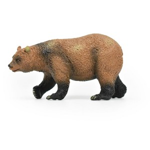 Grizzly Bear, North American brown bear, Museum Quality, Hand Painted, Plastic Animal, Figure,  Model, Toy, Kids, 4 Inches.   CWG186 BB43 - 1 of 4