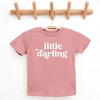 The Juniper Shop Little Darling Youth Short Sleeve Tee - M - Mauve - 2 of 4