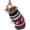 Pet Life (R) Dog Patterned Stripe Fashion Ribbed Turtle Neck Pet Sweater - image 3 of 4