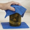 Better Houseware Rubber Nonslip Jar Grippers, Set of 2 in Blue - 4 of 4