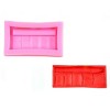 O'Creme Cosmetics Eyeshadow Palette Silicone Fondant Mold - 1.75" x 2" - Pink - 3 of 3