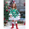 All The Santas Double Ruffle Dress Mia Belle Girls - 2 of 4