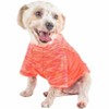 Pet Life (R) Active 'Warf Speed' Heathered Ultra-Stretch Sporty Performance Dog T-Shirt - 3 of 4