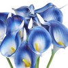 Unique Bargains Durable Decor Artificial Calla-Lily Flowers 15.3" 12 Pcs - 3 of 4