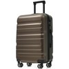 ChicFurnit Luggage 28" Hardside Large Checked Luggage, Hardshell Suitcase ABS Suitcase with Double Spinner Wheels, TSA Lock, Brown, 19.7"*11.8"*30.3" - 3 of 4