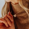 18K Gold Plated Heart Letter Necklace – Dainty Love Pendant for Women - 2 of 4