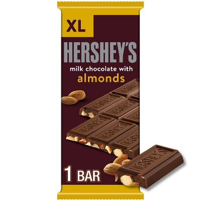 Hershey's Milk Chocolate Candy Bar with Almonds - 4.25oz