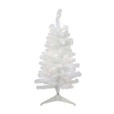 clear white christmas tree lights