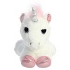 Aurora Medium Heavenly White Unicorn Dreamy Eyes Enchanting Stuffed Animal White 10" - 3 of 4