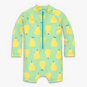 Primary Baby One-Piece Rash Guard in Cutout Pears - 1 of 3