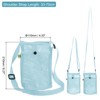 Unique Bargains Nylon Adjustable Shoulder Strap Mesh Water Bottle Holder - 2 of 4