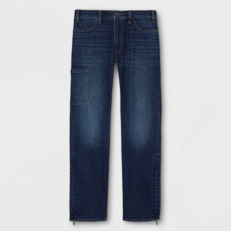 Men's Big & Tall Slim Fit Adaptive Jeans - Goodfellow & Co™, 1 of 5