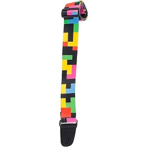 Henry Heller Nylon Series Artist Sublimation Tetris Guitar Strap - 1 of 1