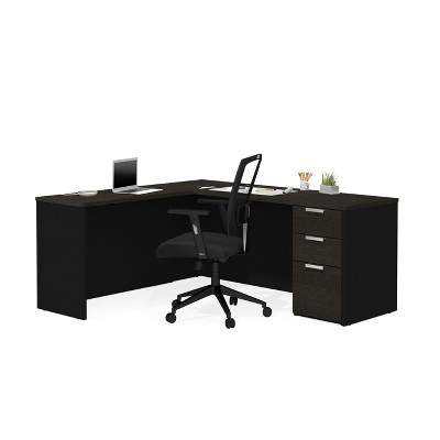 Pro Concept Plus L-Shaped Desk Black - Bestar