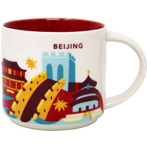 Starbucks You Are Here Series Beijing Ceramic Mug, 14 Oz - 1 of 3