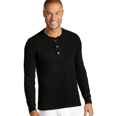 Jockey Men's Tall Man Long Sleeve Waffle Henley