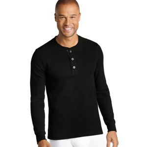 Jockey Men's Tall Man Long Sleeve Waffle Henley - 1 of 3