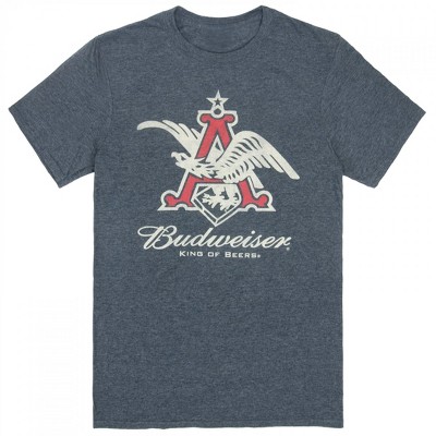 Mens Budweiser Anheuser Busch Eagle Logo T-Shirt
