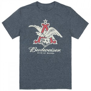 Mens Budweiser Anheuser Busch Eagle Logo T-Shirt - 1 of 3