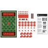 MasterPieces Officially licensed NFL Cleveland Browns Checkers Board Game for Families and Kids ages 6 and Up - 3 of 4