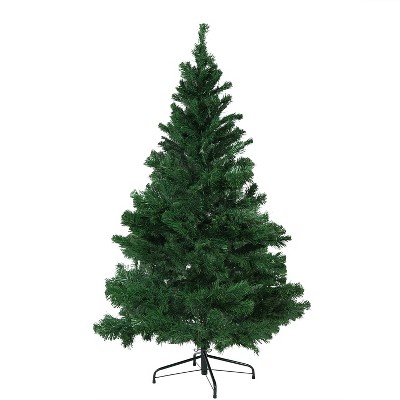 Sunnydaze Indoor Artificial Unlit Canadian Pine Full Christmas Tree ...