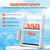 VEVOR Dock Ladder, Removable 4 Steps, 350 lbs Load Capacity,Pontoon Boat Ladder with 4'' Wide Step & Nonslip Rubber Mat,for Ship/Lake/Pool - 4 of 4