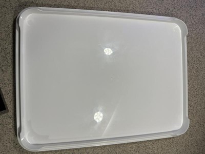 Plastic Rectangle Cupcake Carrier Clear/white/gray - Figmint™ : Target