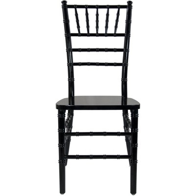 Elegant Black Hardwood Chiavari Banquet Chair