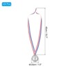 Unique Bargains Plastic Lightweight Embossed Design Sports Award Medals 24 Pcs 1.5" - 2 of 4