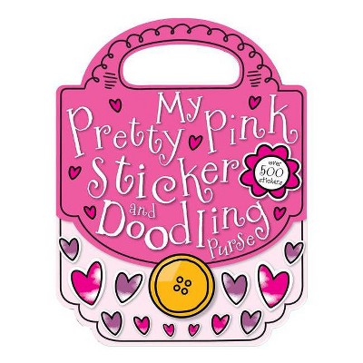 PRETTY PINK STICKER DOODLING PURS (Paperback)