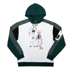 Hunter X Hunter Gon & Killua Long Sleeve Green Chimera Hoodie - 1 of 4