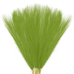 Unique Bargains Dried Plants Artificial Durable Small Fluffy Pampas Grass for Home, Office, Party 20 Pcs 21.7 Inch - 1 of 4