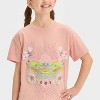 Girls' Short Sleeve Oversized Graphic T-Shirt - Cat & Jack™ - 2 of 4